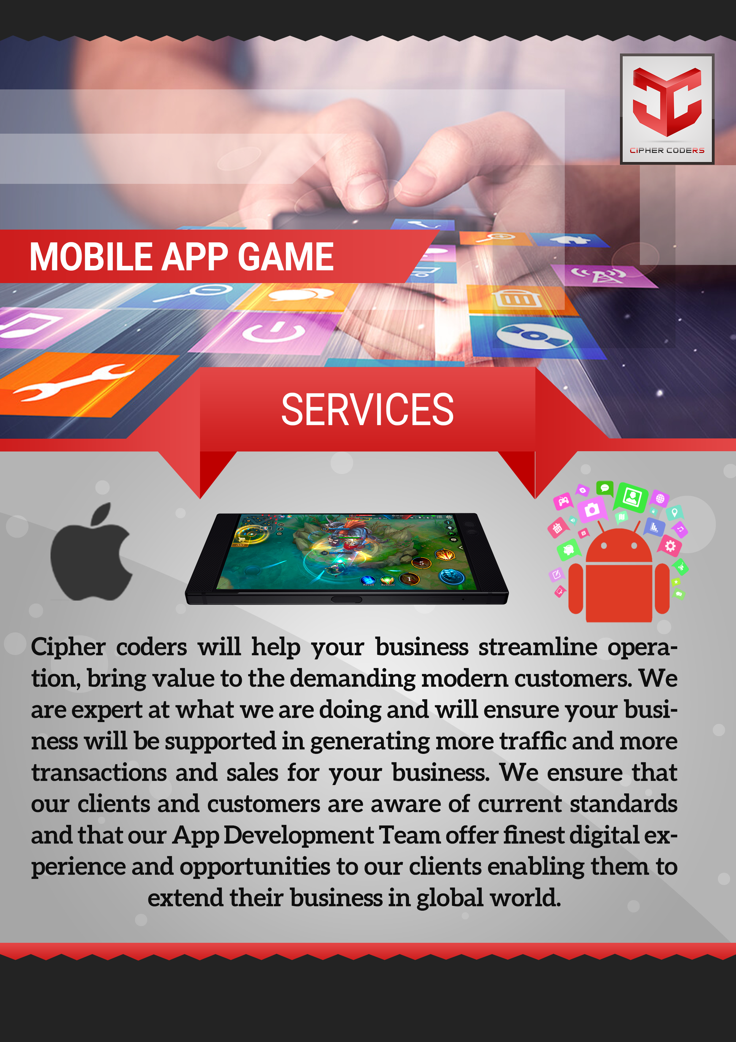 Mobile Apps & Game Development – Cipher Coders